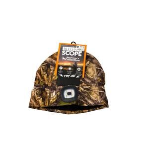 Night Scope Sportsman Collection Beanie Hat Rechargeable Led Beanie Camouflage